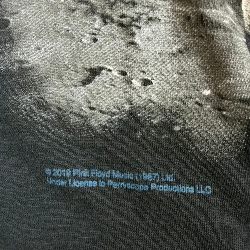 Liquid Blue Pink Floyd Graphic T-Shirt Mens Medium Black Dark Side Moon 2019